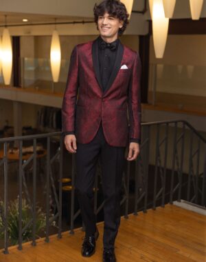 JFW 122 Apple Red Aries Paisley Prom