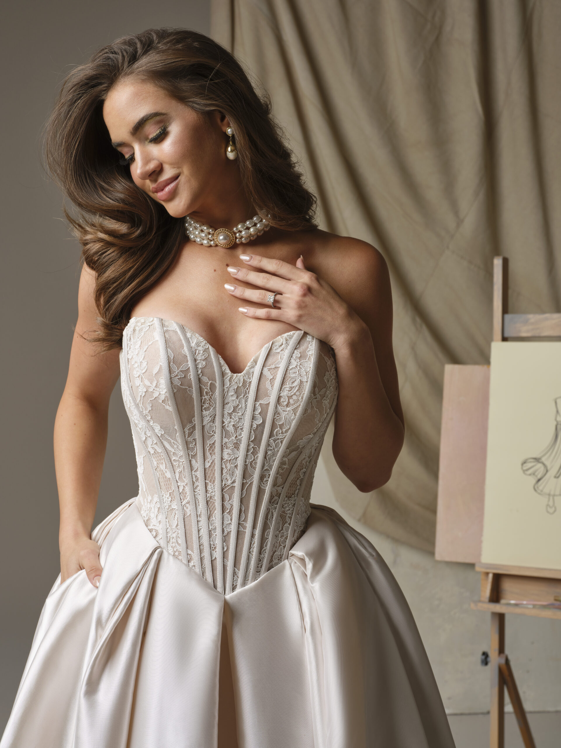 Maggie Sotterro Ashland Ballgown Wedding Dress - Image 3