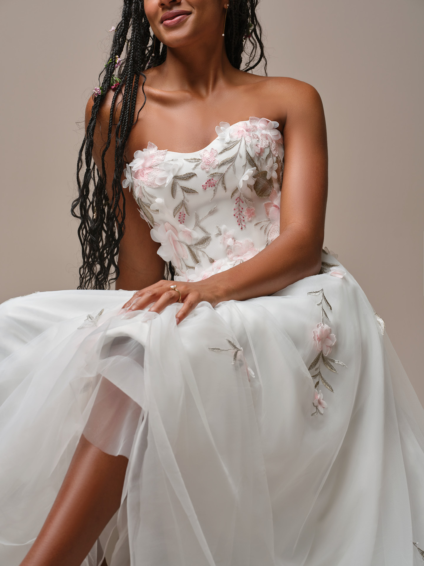 Rebecca Ingram Blossom A Line Wedding Dress - Image 2