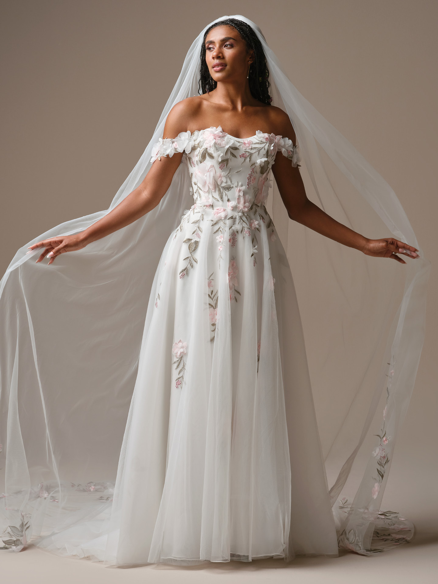 Rebecca Ingram Blossom A Line Wedding Dress - Image 4
